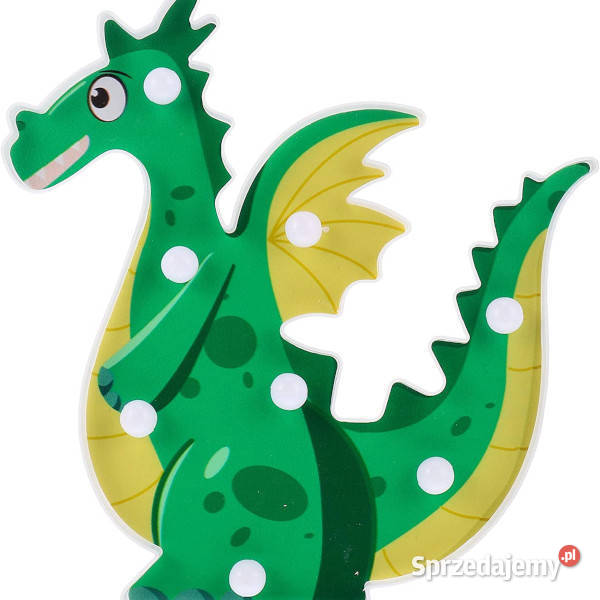 Lampka nocna dzieci LED na ścianę 3d dinozaur śląskie Mikołów