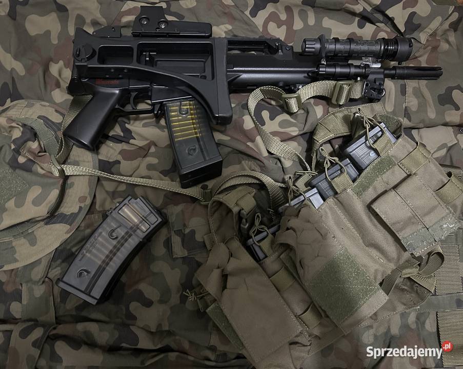 Karabin ASG pistolet maszynowy AEG g36k g36c Płock sprzedam