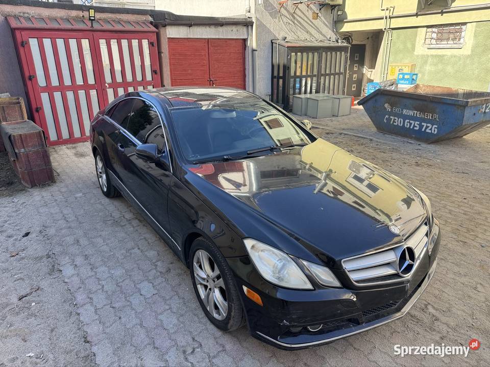 Mercedes E350 W207 benzyna szklany dach Motoryzacja Konin