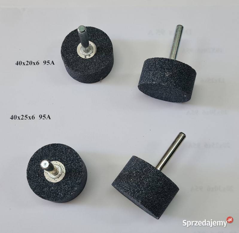 Kamień z trzpieniem ścierny 13x25x6 95 A 46M