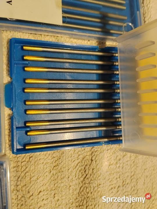 Elektrody wolframowe TIG złote Gold 24mm x 175mm Przeworsk