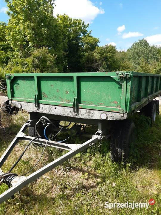 Przyczepa D46 sztywna nieuszkodzony Ścinawa