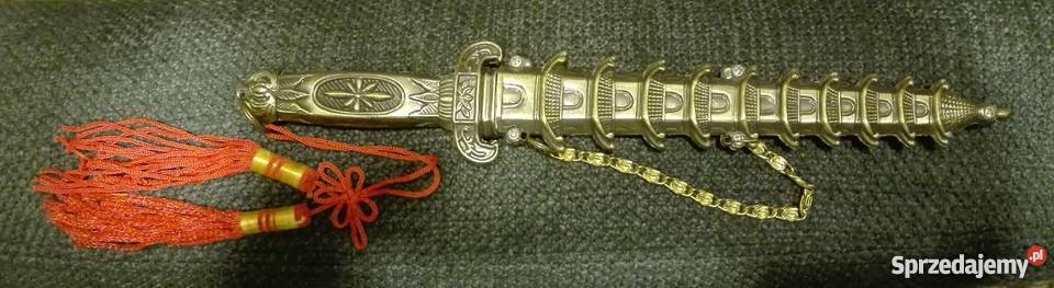 Chiński japoński azjatycki sztylet stal Warszawa