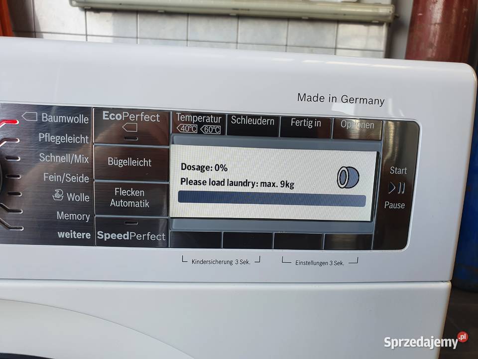Pralka Bosch Home Profesional 9 Wielichowo