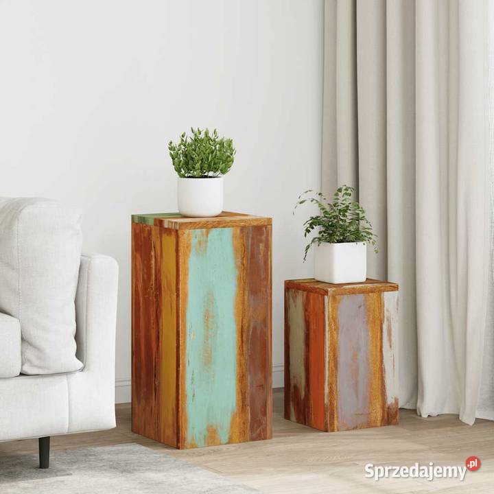 vidaXL Stojaki na rośliny 2 lite drewno Warszawa