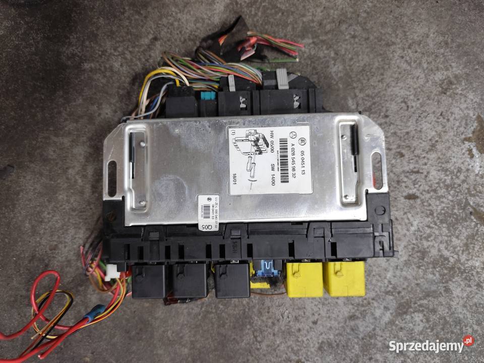MODUŁ STEROWNIK SAM MERCEDES W220 A0205451932 Skrzynki bezpieczników