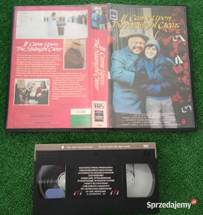 kaseta VHS z filmem It Came Upon the Midnight
