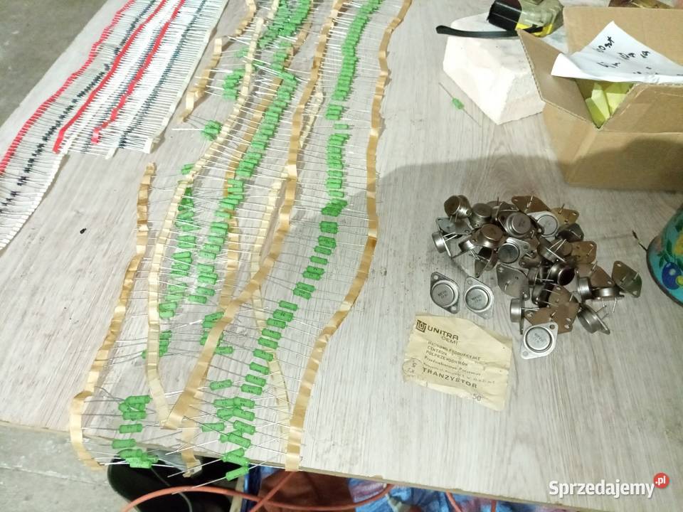Tranzystor rezystor opornik dioda unitra podkarpackie Stalowa Wola