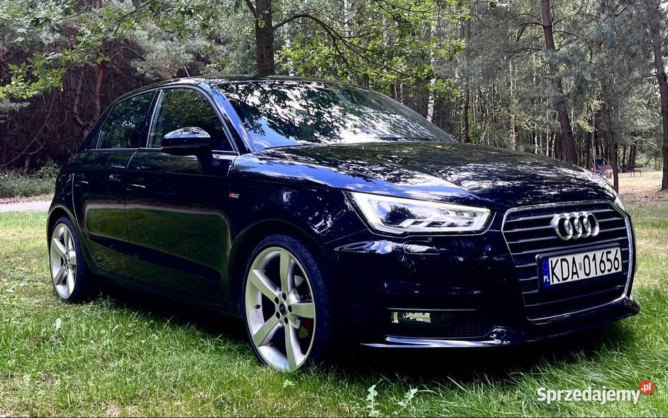 Audi A1 Sline 2016 Bixenon Skóra alu18 Pb czujnik zmierzchu Luszowice