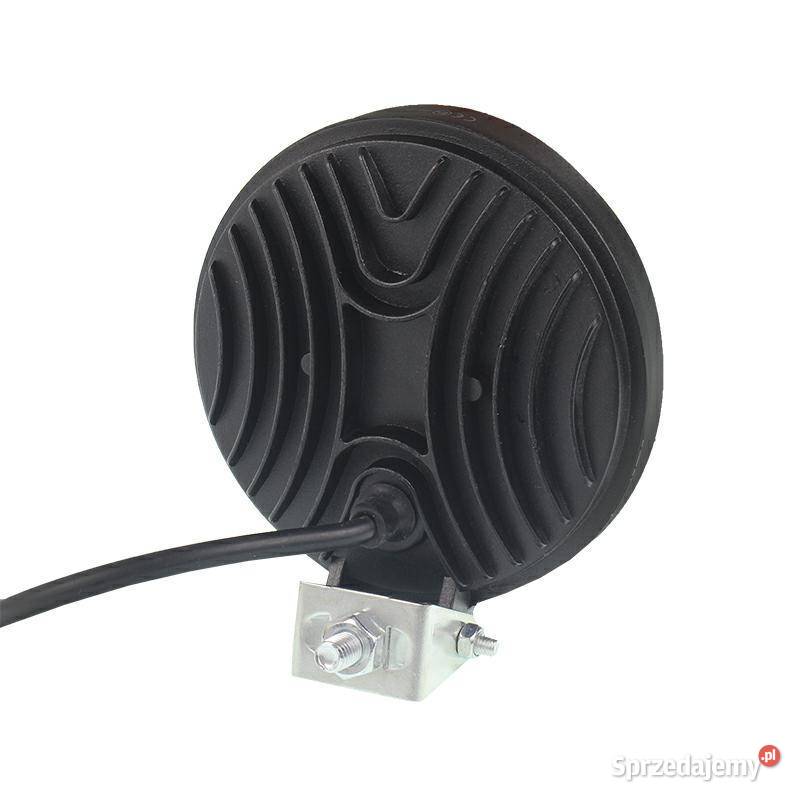LAMPA ROBOCZA LEDOWA OKRĄGŁA 9 LED 12V FI 116MM lubelskie