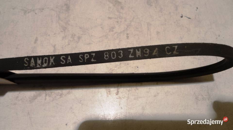 Pasek klinowy oryginał Stomil Sanok opakowanie Jedlicze