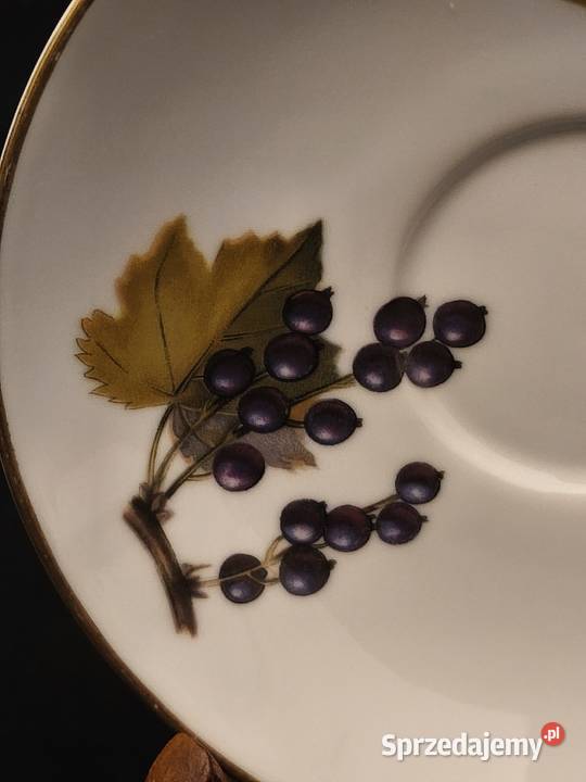 Zestaw kawowy angielski Royal Worcester Evesham