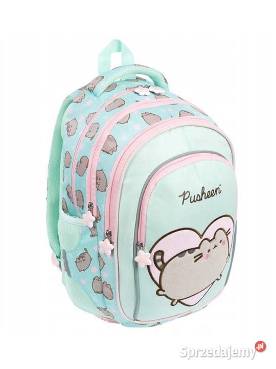 Plecak 4komorowy Pusheen mint STRIGHT BPL58 Lublin