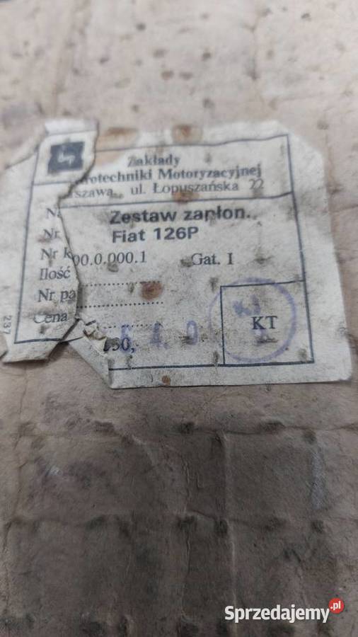 Apart zapłonowy kopułka palec Fiat 126p zestaw Wrocław