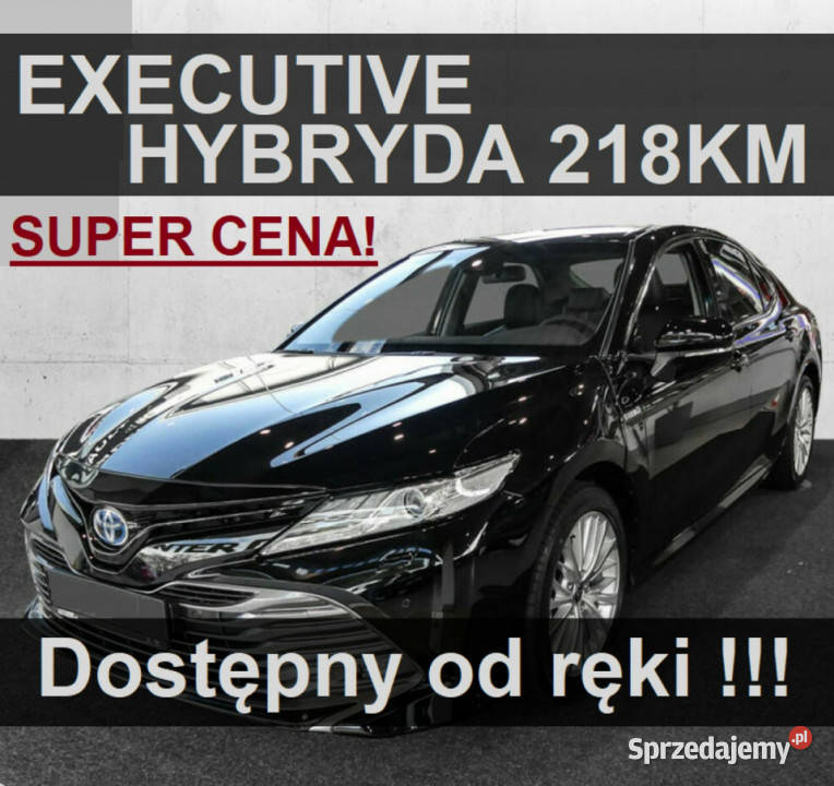 Toyota Camry Executive Hybryda 218KM Tempomat adaptacyjny 2…