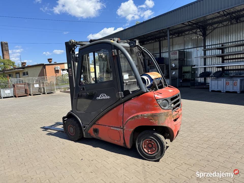 Widlak Linde H25 wolny skok Wózki widłowe