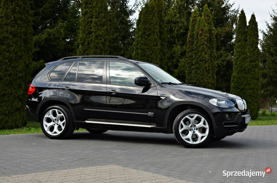 BMW X5 30D 235 Opłacony Super Stan E70 20062013 elektryczne lusterka mazowieckie Ostrów Mazowiecka