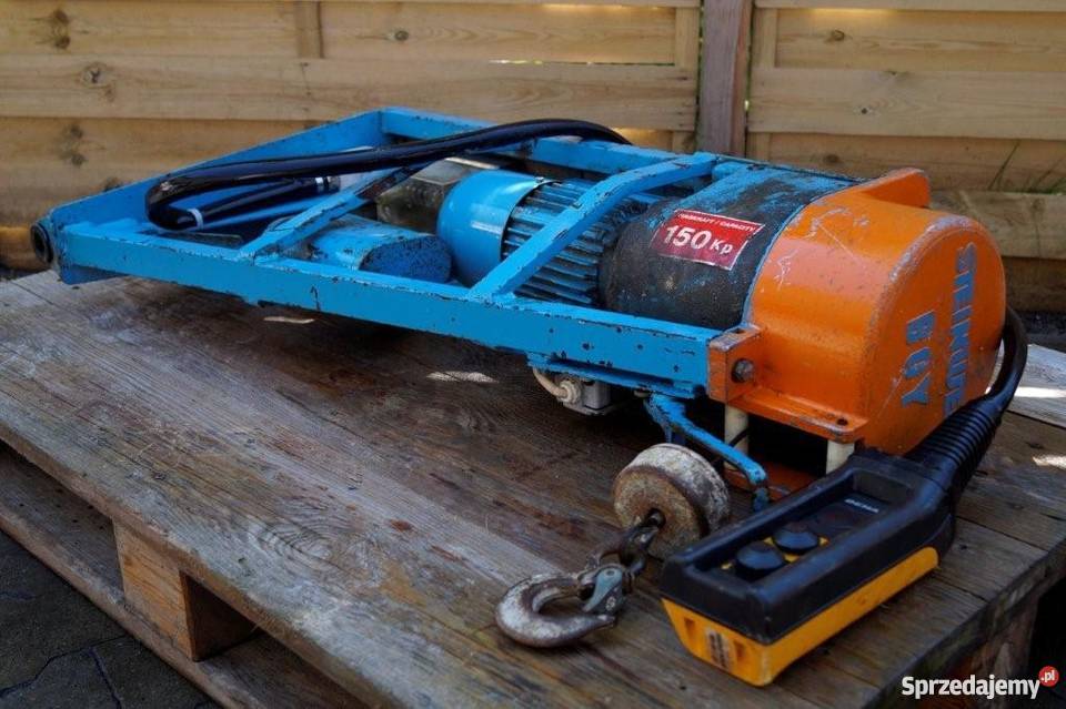 WYCIĄGARKA WCIĄGARKA Linowa Budowlana Opalenica