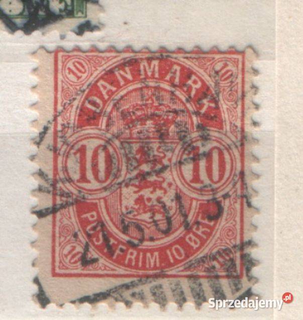 Zn Dania Mi 35 kas 1884 Filatelistyka