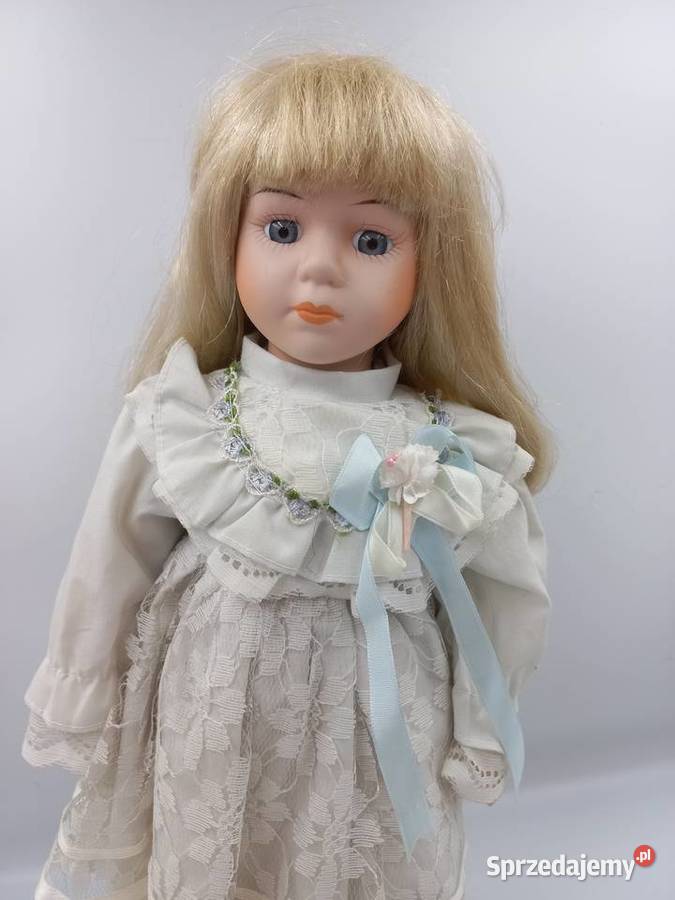 Przepiękna kolekcjonerska lalka porcelanowa Inowrocław