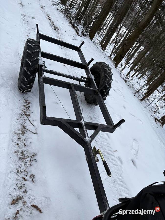Przyczepka do quada traktorka solidna Z hamulcem małopolskie Pcim