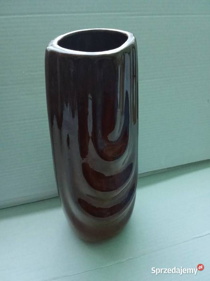 Wazon ceramiczny szkliwiony wazon rzemiosło Łódź