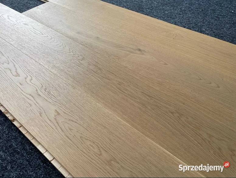 Deska dębowa 14x194x2430 Raw Wood Olej UV Lakier Gdańsk