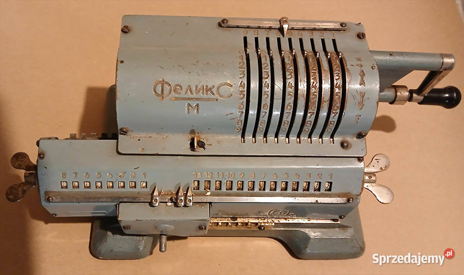 Maszynka do liczenia FELIKS kalkulator zabytek