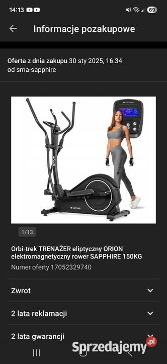 Orbitrek orbiterek Orion małopolskie Grybów