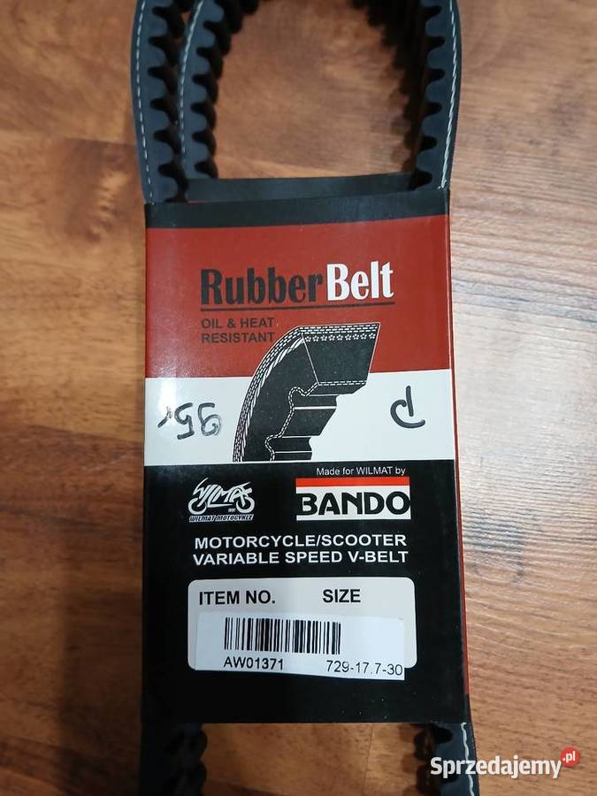 PASEK NAPĘDOWY 72917730 BANDO SHOTGUN VIA Paski napędowe Resko