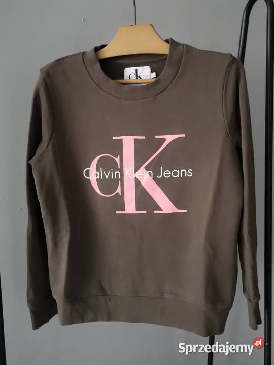 brązowa bluza bawełniana m różowy Warszawa