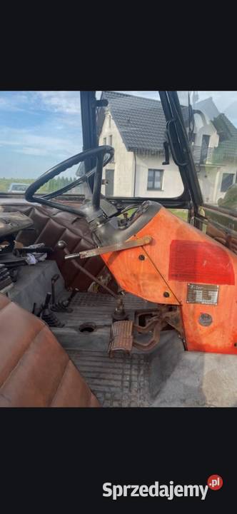 Ciagnik rolniczy Zetor 7745 turbo z turem Quicke Pleszew