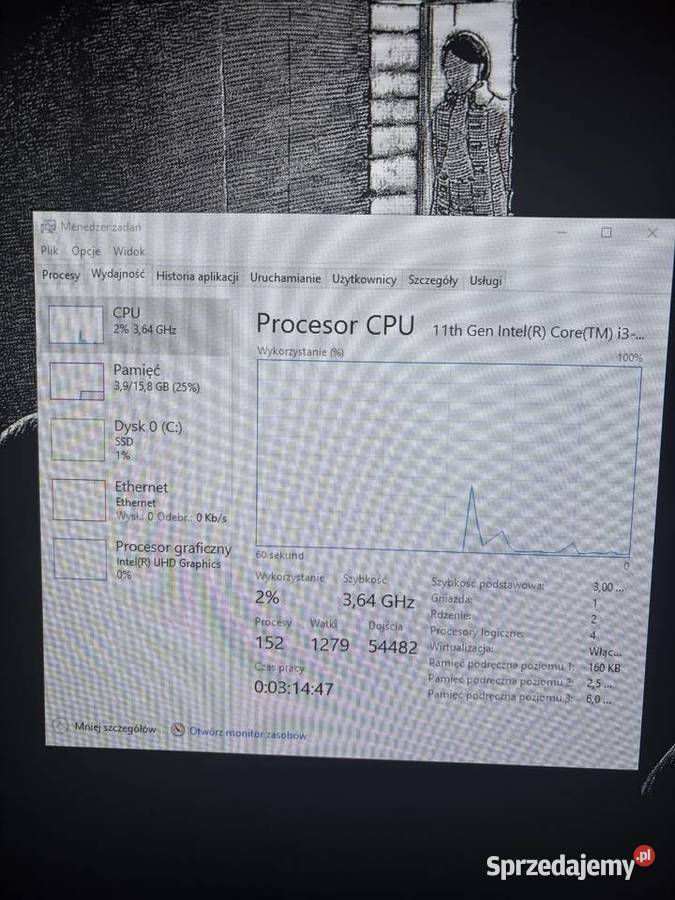 Komputer ACER VERITON EZ2740G i31115G4 11th