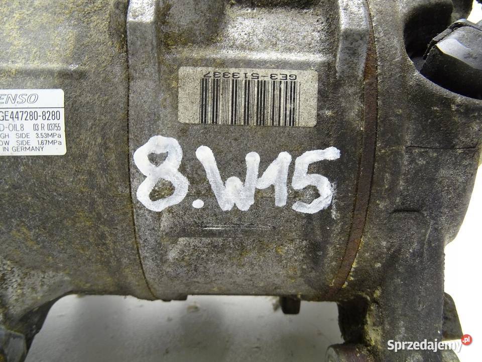SPRĘŻARKA KLIMATYZACJI 9330829 BMW F20 F21 F30