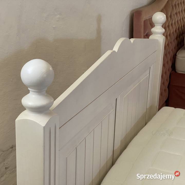 Łóżko drewniane 120x200 z regulowanym stelażem i Budno sprzedam