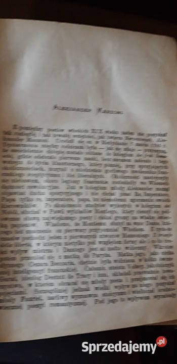 NARZECZEN T 12 A Manzoni Warszawa 1882 Iwno