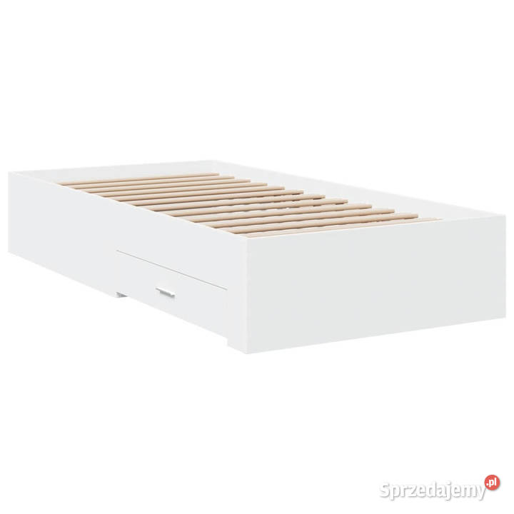 Rama łóżka z szufladami biała 100x200 WM3280419 Łóżka Warszawa