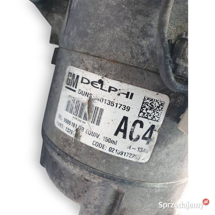 SPRĘŻARKA KLIMATYZACJI Opel Astra J 16 16V