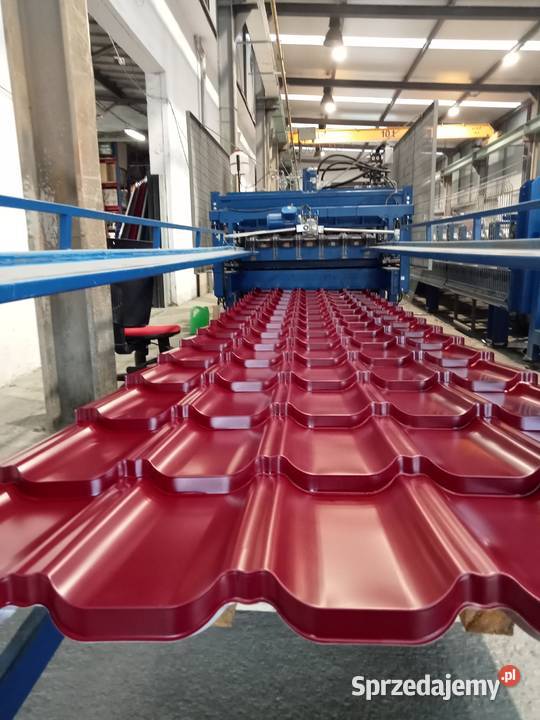 Blachodachówka Kiara wiśniowa bloacha na dach