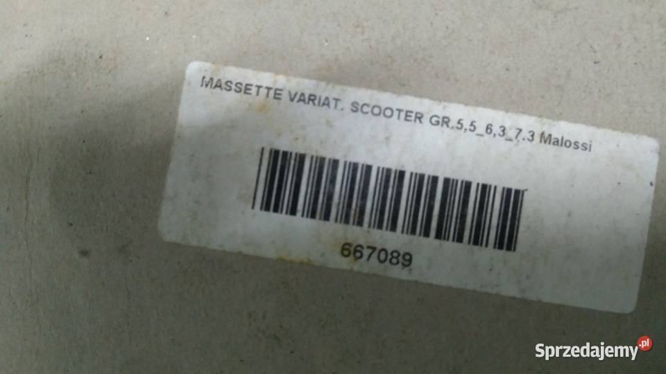 Rolki wariatora Malossi 16x13 SKUTER 4T ZIPP Bielsk Podlaski sprzedam