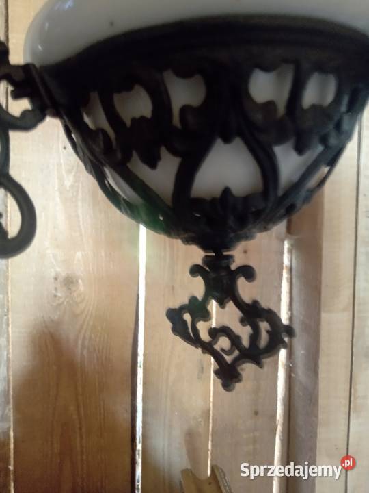 Stara lampa naftowa wiszaca małopolskie Gdów