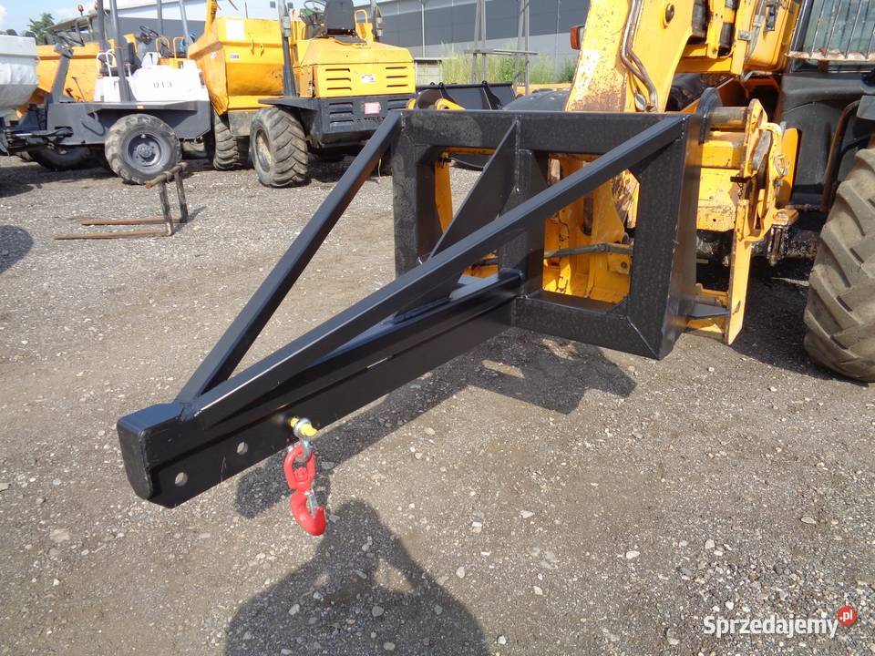 Żuraw wysięgnik 3m 4m JCB Ładowarka teleskopowa Złoczew