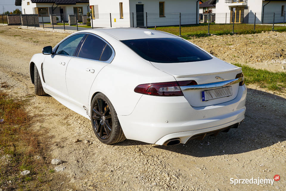 Jaguar XF 30 D tuning pełne wyposażenie biały Kielce