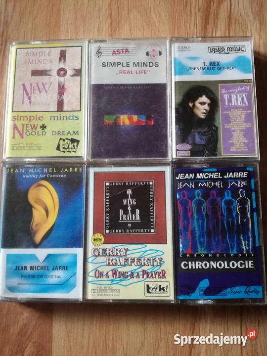 Kasety magnetofonowe muzyka różna