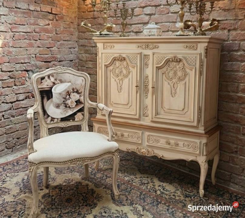 Stylowa Komoda Barek w Stylu shabby Chic Goleniów
