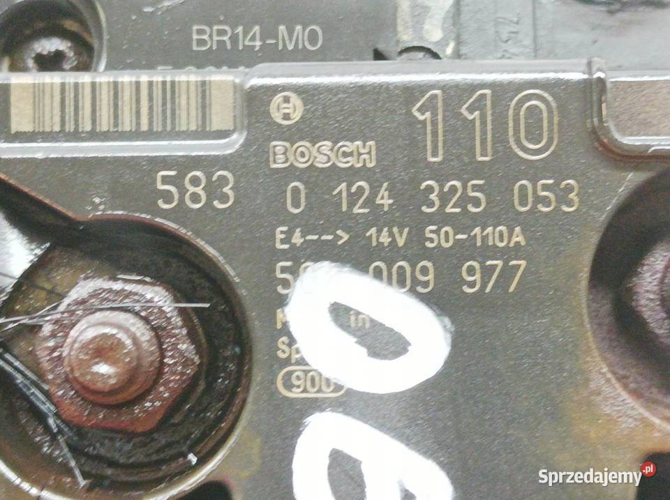 ALTERNATOR 0124325053 23 JTD Fiat Ducato II Rok produkcji 2005 sprzedam