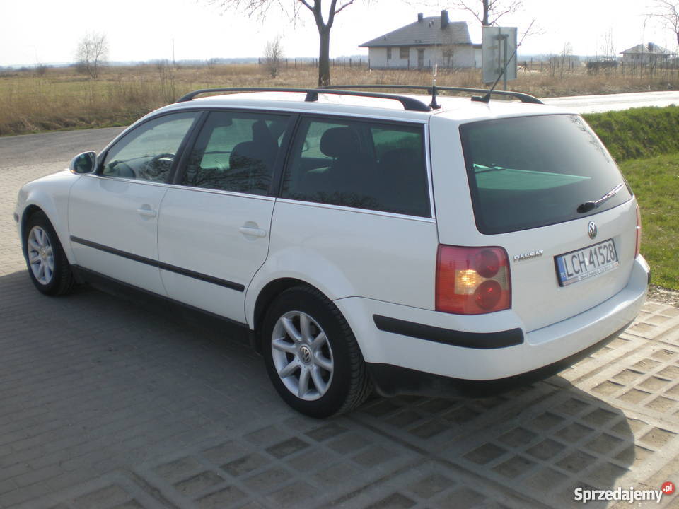 vw passat 19tdi 4motion bialymodnyzadbany 2004 Sawin