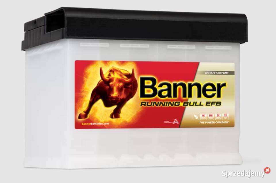 Akumulator Banner RUNNING BULL EFB 65Ah 640A Akumulatory Słupsk