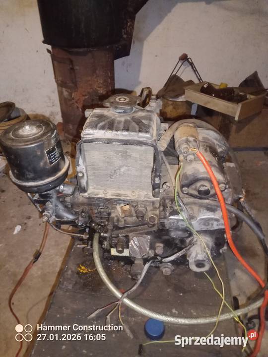 Silnik diesla do chłodni