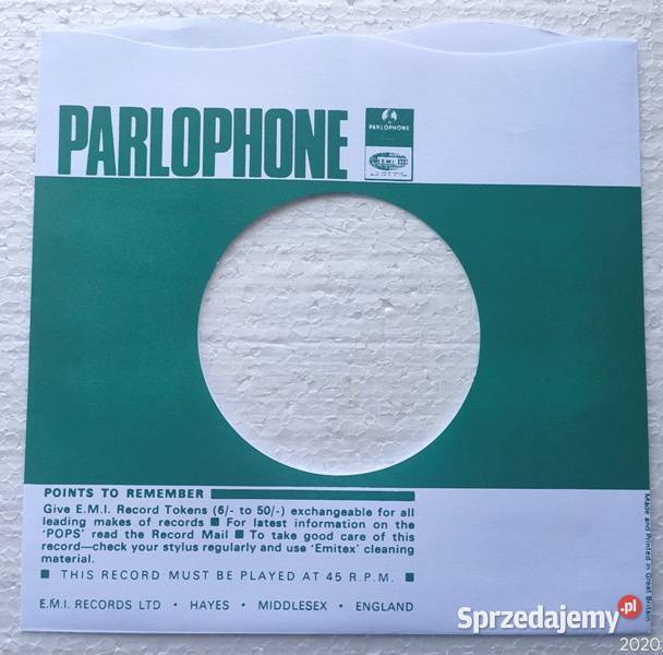 EMI PARLOPHONE3 odmiany VERTIGO okładka na Płyty i kasety